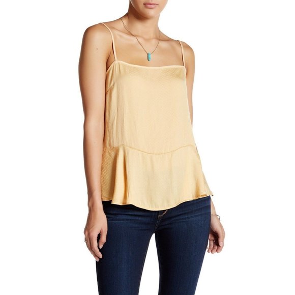 Free People Tops - NWT Free People Dobby Printed Swing Camisole Top